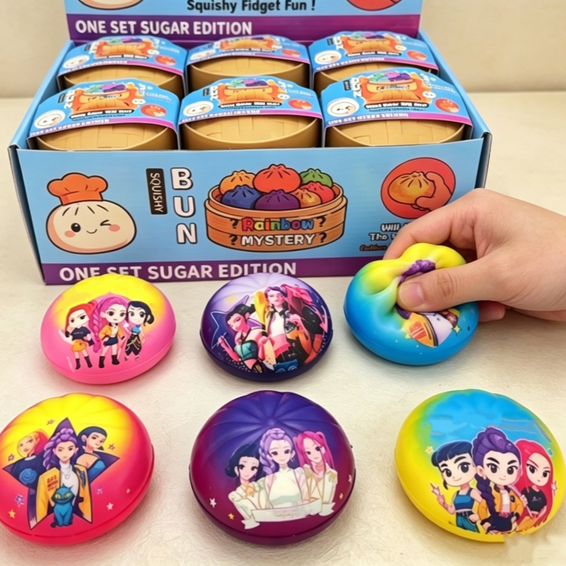 Movies - Kpo スクイーズおにぎり ルミ デコンプレッションおにぎり 人気アニメキャラクター スクイーズおもちゃ