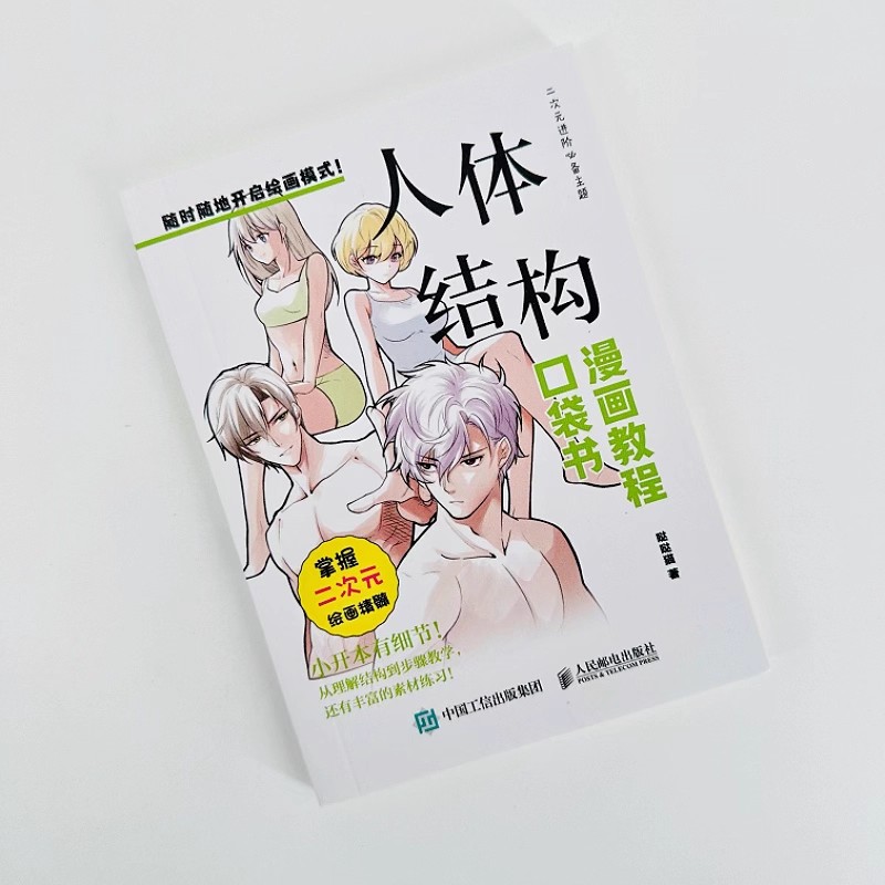 初心者向け漫画画集ポケットブック 人体構造ステップバイステッ - Chinese Calligraphy Practice Book のレビューと価格