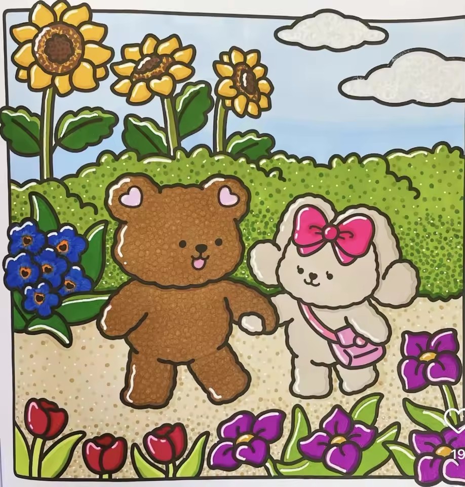 FUZZY IN LOVE 大人向けの大胆で簡単なパターンの - Adult Coloring Book Stress Relief のレビューと価格