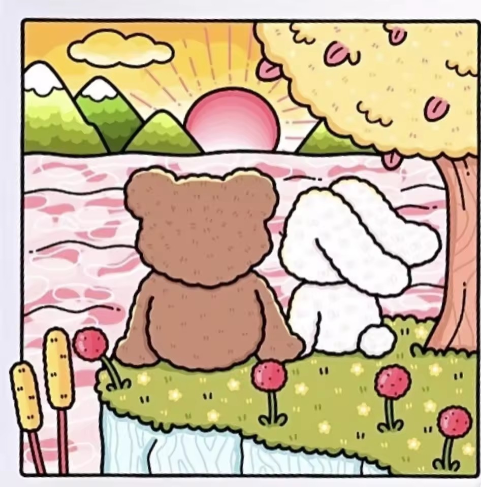 FUZZY IN LOVE 大人向けの大胆で簡単なパターンの - Adult Coloring Book Stress Relief のレビューと価格