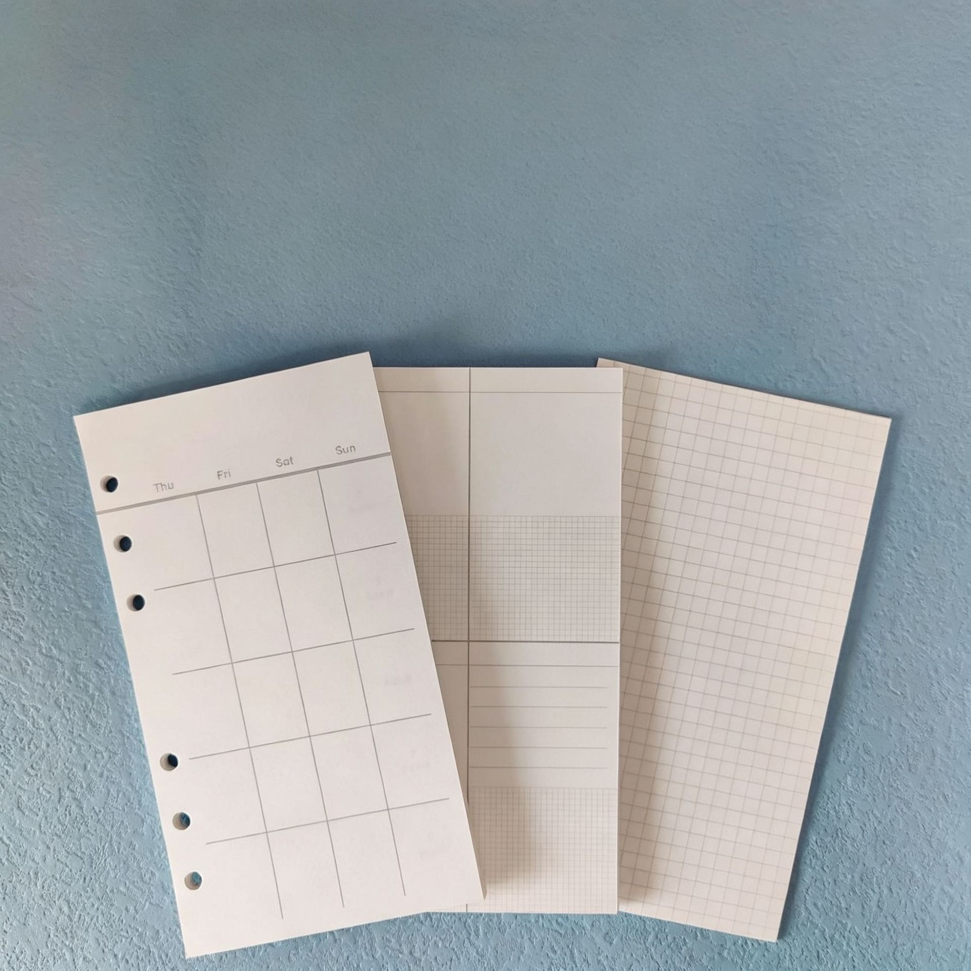 A5 A6 A7 ブラッククラフト ホワイト ルーズリーフノ - A5 Spiral Dotted Grid Notebook のレビューと価格