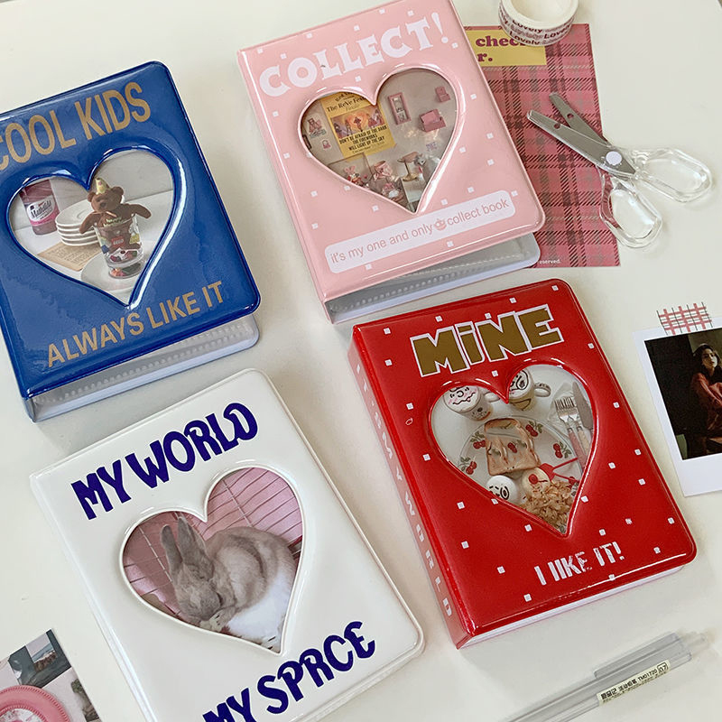バインダー付きミニフォトアルバム、カードフォトホルダー、ブッ - Kpop Photo Card Binder 3 Inch のレビューと価格