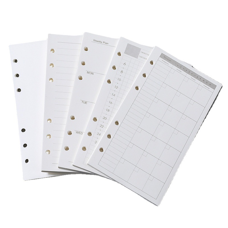 A5 a6 a7ルーズリーフノートブック詰め替えスパイラルバ - A5 Spiral Dotted Grid Notebook のレビューと価格