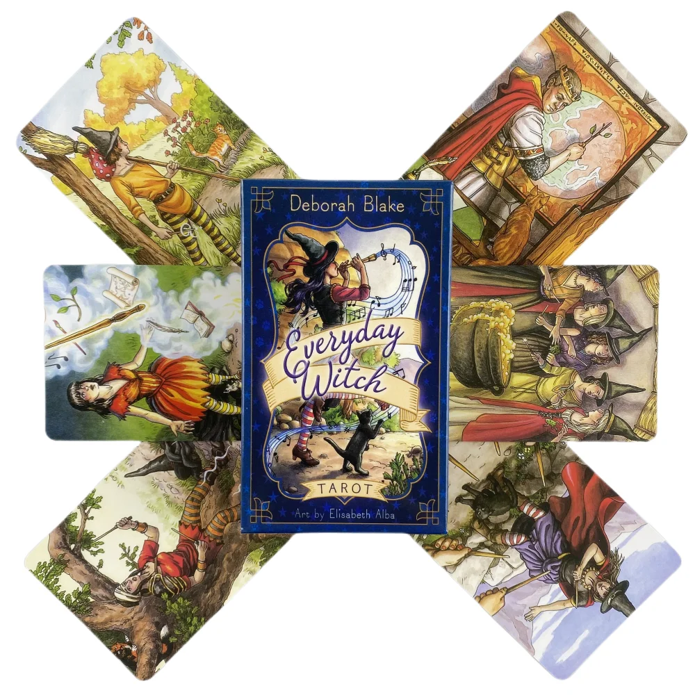 Everyday Witch Tarot Cards Dec - Tarot Deck With Guidebook のレビューと価格