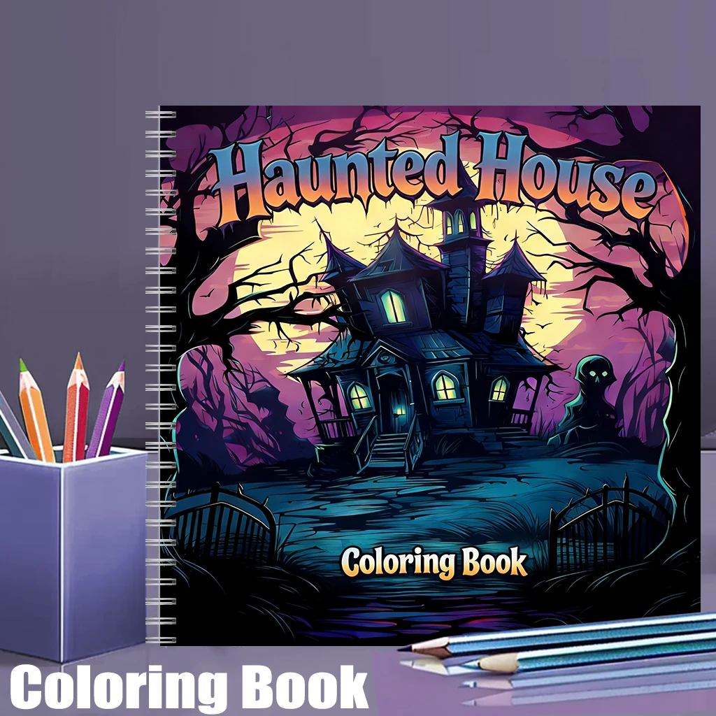 大人向けお化け屋敷塗り絵ブック、ストレス解消のための不気味な - Adult Coloring Book Stress Relief のレビューと価格