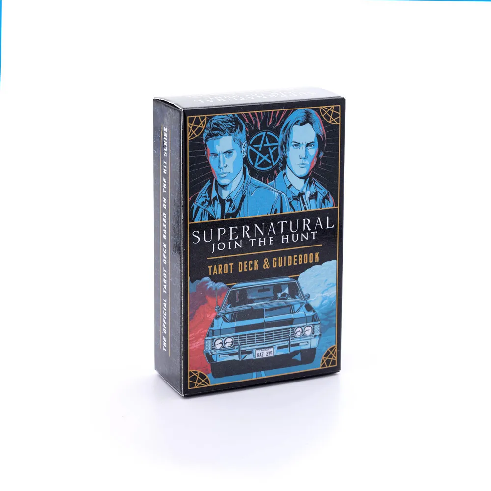 スーパーナチュラルタロットデッキとガイドブック付きカードゲー - Tarot Deck With Guidebook のレビューと価格