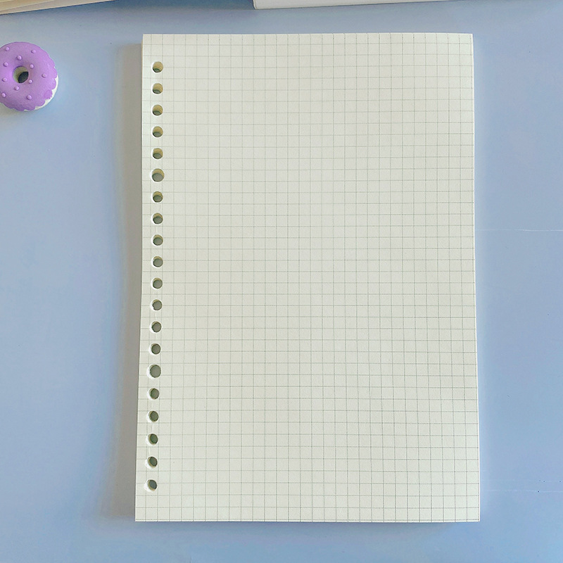 A5 A6 A7 ルーズリーフ ノート リフィル スパイラル - A5 Spiral Dotted Grid Notebook のレビューと価格