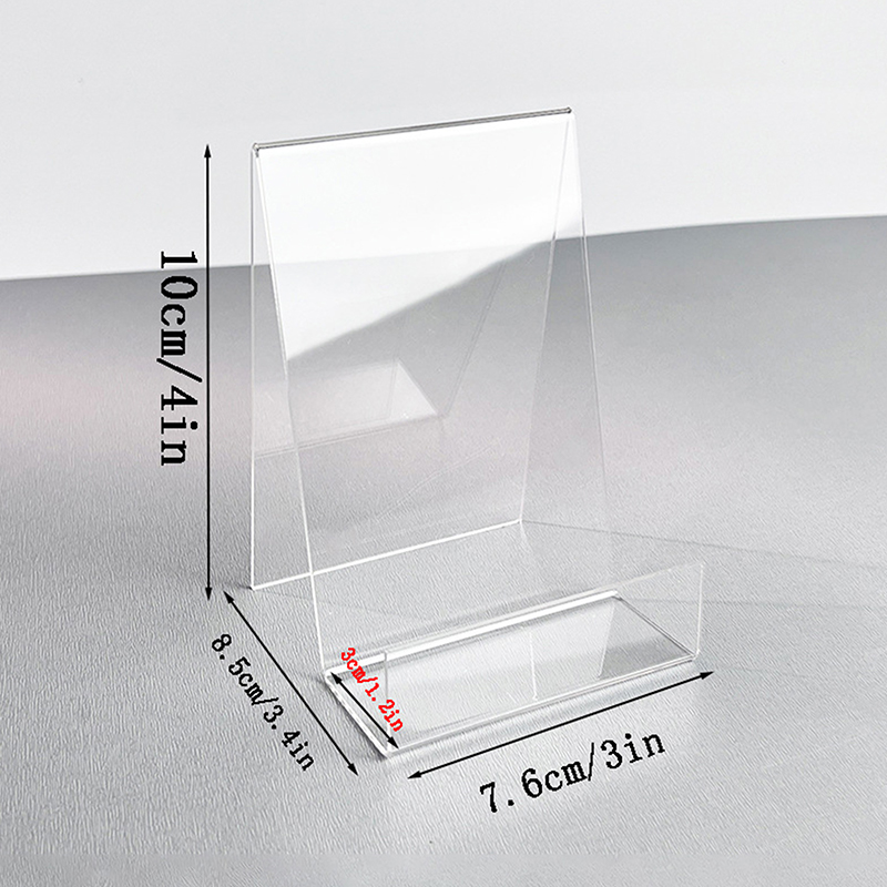 ブックディスプレイ アクリルブックディスプレイホルダー コミ - Clear Acrylic Book Stand Holder のレビューと価格