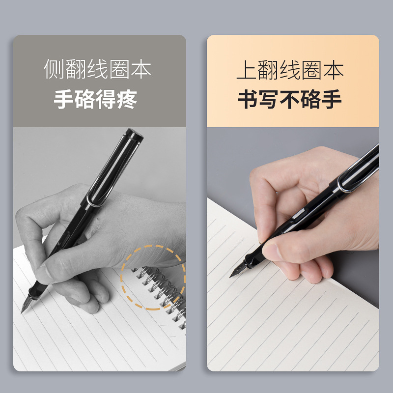 A4 A5 B5 スパイラルブックコイルノートブック To- - A5 Spiral Dotted Grid Notebook のレビューと価格