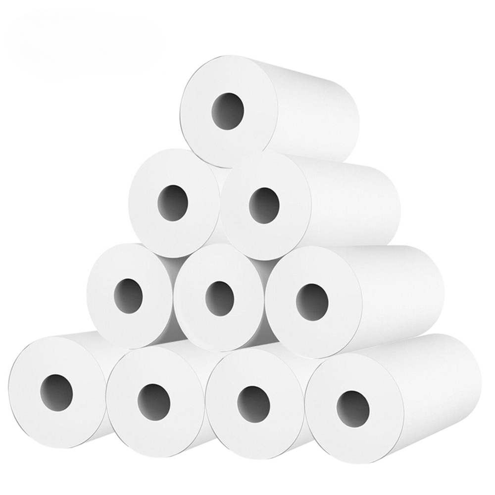 新しい 10 ロールカメラ感熱紙防水印刷レシート用紙 Pap - Mini Pocket Thermal Printer Paper Roll のレビューと価格