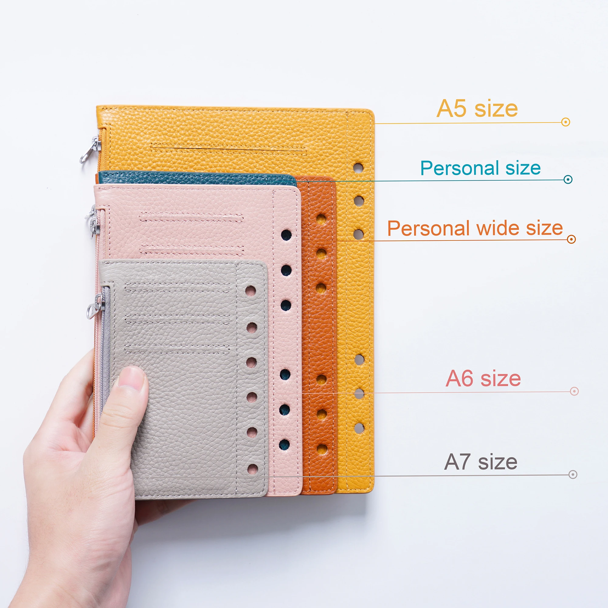 Moterm ジッパー フライリーフ A6 サイズ リング  - Vintage Leather Journal Notebook のレビューと価格